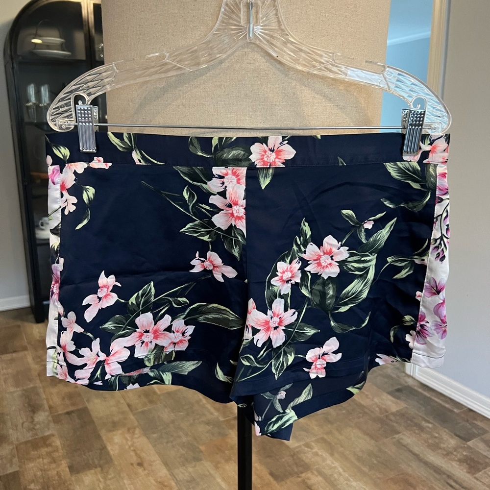 Victoria’s Secret sleep shorts, size L, silky material, half elastic waist